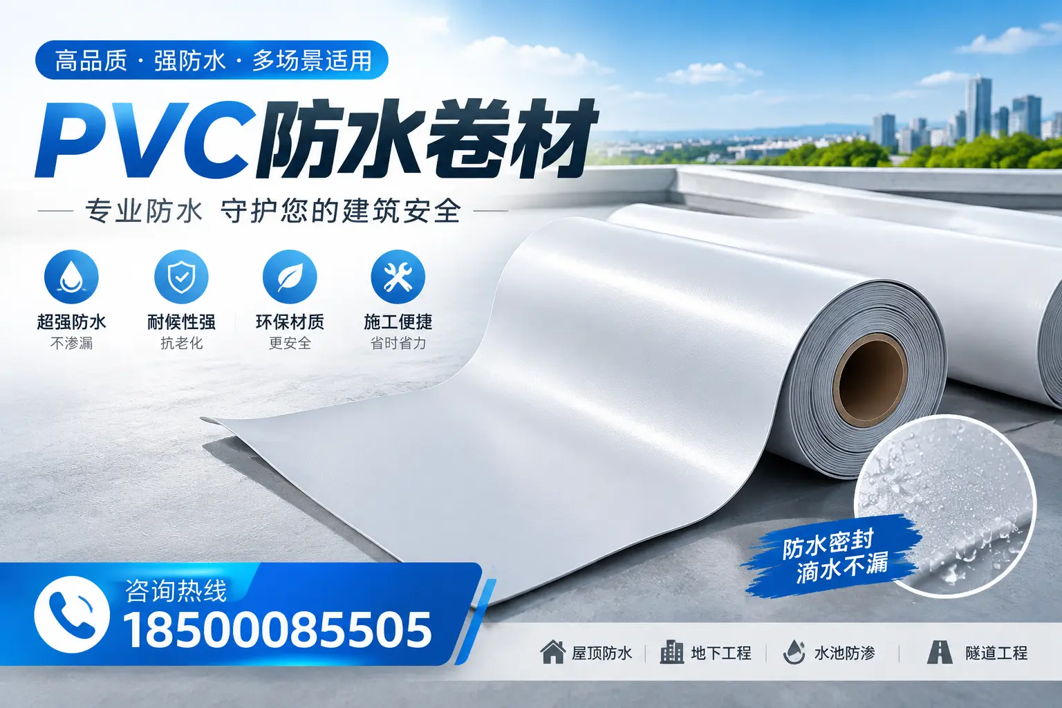 PVC防水卷材的市场竞争分析，临夏品牌选择参考